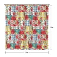 thumbnail image 5 of Waterproof Pioneer Shower Curtain 72x72 Inch Boho Style Polyester Unique Shower Curtain for Bathroom Hotel Home Decor with 12 Plastic Hooks, 5 of 5
