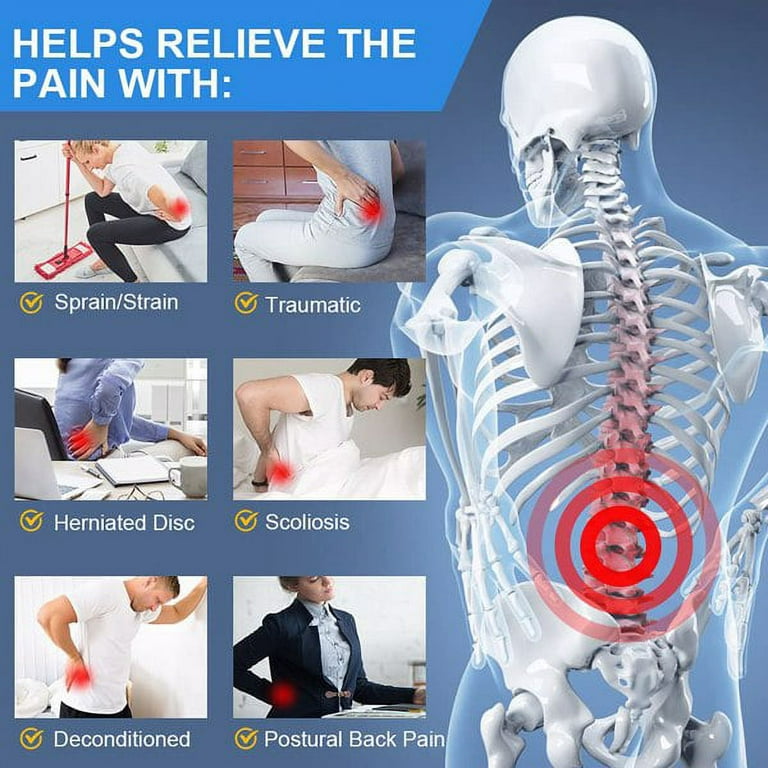 SpineDeck 4.0 + Belt Bundle - Lower Back Pain and Sciatica Support