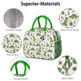 thumbnail image 4 of Womens White Green Dinosaurs Floral Pattern Lunch Box for Work,Insulated Lunch Bag for Women,Loncheras Para Mujer,Leakproof Adult Lunch Bag for Work,Beach,Travel,Picnic,Camping, 4 of 7