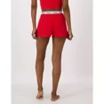 thumbnail image 3 of Hanes Originals Comfywear Women's Sleep Shorts Color-Shelton Red, Size XS-XXL, 3 of 3