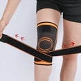 thumbnail image 3 of S-XXXL Knee Pads Compression Knee Brace Arthritis Joint Support Sports Safety Volleyball Gym Sports Protector, 3 of 5