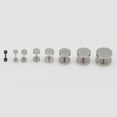 thumbnail image 6 of Naierhg Stud Earrings Simplicity Decoration Non-allergic Round Men Ear Studs Birthday Gift, 6 of 8