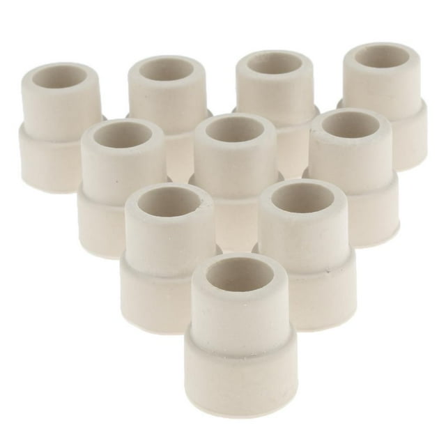 Paquete de 10 tapones de goma para ciencia de laboratorio para tubos de ensayo de 14 mm, 19 mm, 24 mm 24mm kusrkot Tapón de tapón de caucho