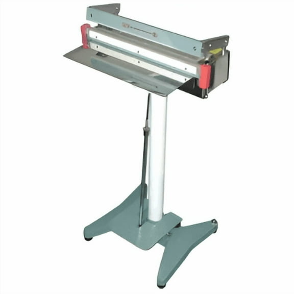 American International Electric AIE-455FS 18 in. Stainless Steel Impulse Heat Sealer - 5 mm Seal Foot Operated