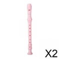 thumbnail image 1 of Flauta dulce soprano,Instrumento de flauta dulce Flauta soprano para principiantes,Flauta dulce soprano con llave C Instrumento de 8 orificios,Flauta dulce soprano alemana 8 Instrumento con, 1 of 6