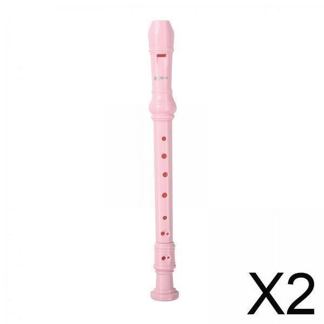 Flauta dulce soprano,Instrumento de flauta dulce Flauta soprano para principiantes,Flauta dulce soprano con llave C Instrumento de 8 orificios,Flauta dulce soprano alemana 8 Instrumento con