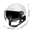 thumbnail image 3 of Casco de bicicleta Casco ligero y seguro para adultos cómodo con gafas para motocicleta Vehículo eléctrico Bicicleta de montaña, 3 of 5