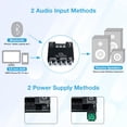 thumbnail image 3 of Placa amplificadora de potencia de audio Bluetooth 2.1 canales 50 Wx2+100 W, 3 of 7