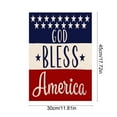 thumbnail image 3 of LanSuare Double-Sided Linen Garden Flag, Patriotic Outdoor Yard Decor, July 4th & Holiday Celebration, Weatherproof Design, 3 of 6