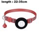 thumbnail image 2 of G Collar para gato, collar reflectante diseñado para Airtag, collar para perro, cachorro, gato, mascota pequeña (negro), 2 of 5