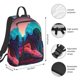 thumbnail image 2 of Disketp Colorful Surreal Landscape Mochila Ligera e Impermeable, Mochila de Día Resistente para Viajes, Senderismo y Uso Diario para Hombre y Mujer, 2 of 7