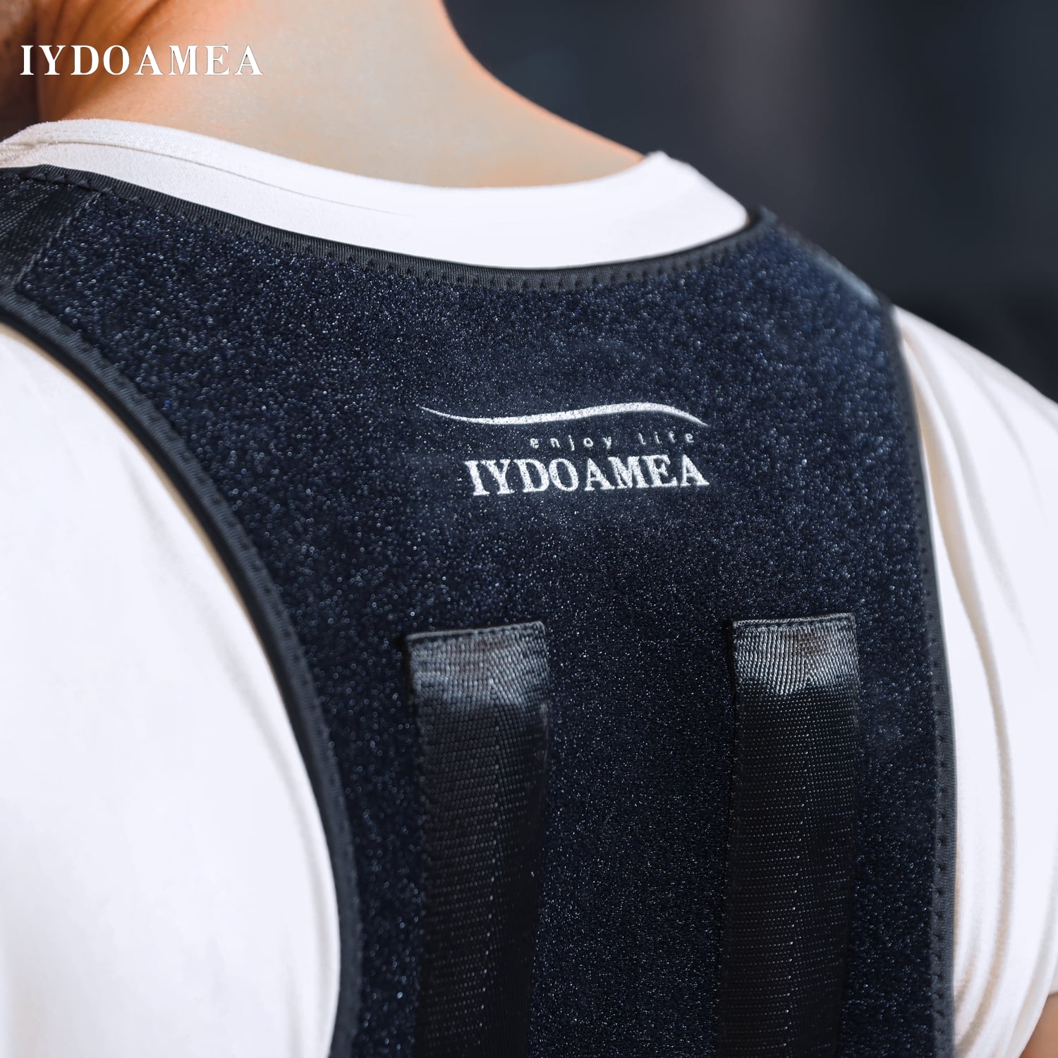 IYDoaMea Back Brace Posture Corrector for Women and Men, Shoulder Straightener Adjustable Back Support Upper and Lower Back Pain Relief - Scoliosis Hunchback Hump Thoracic Spine Corrector