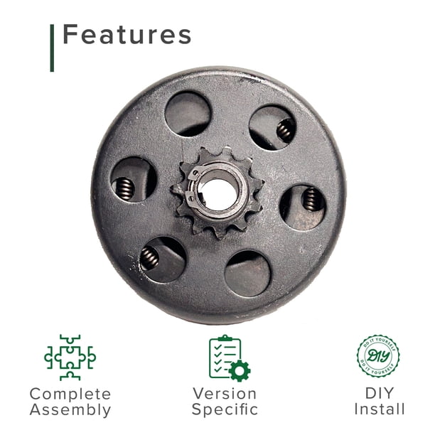 AlveyTech Clutch Assembly with 11 Tooth Sprocket & #35 Chain for