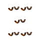 thumbnail image 1 of Minnieouse Acrylic Chandelier Earrings Stylish C Shape Earring Girls Geometric Exaggerated Jewelry Banquet Wedding Anti-lost Type2 NO2, 1 of 6