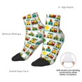 thumbnail image 6 of Sigee Train With Animals for Crew Soft Moisture-wicking Socks ,Cushion Moisture Wicking Boot Socks for Men and Women, 6 of 7