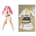 thumbnail image 1 of Disfraz de Halloween para cosplay, traje de escenario para niños, traje de actuación del grupo de chicas Witcher, un conjunto de tres piezas (estilo borla), 110 cm, 1 of 2