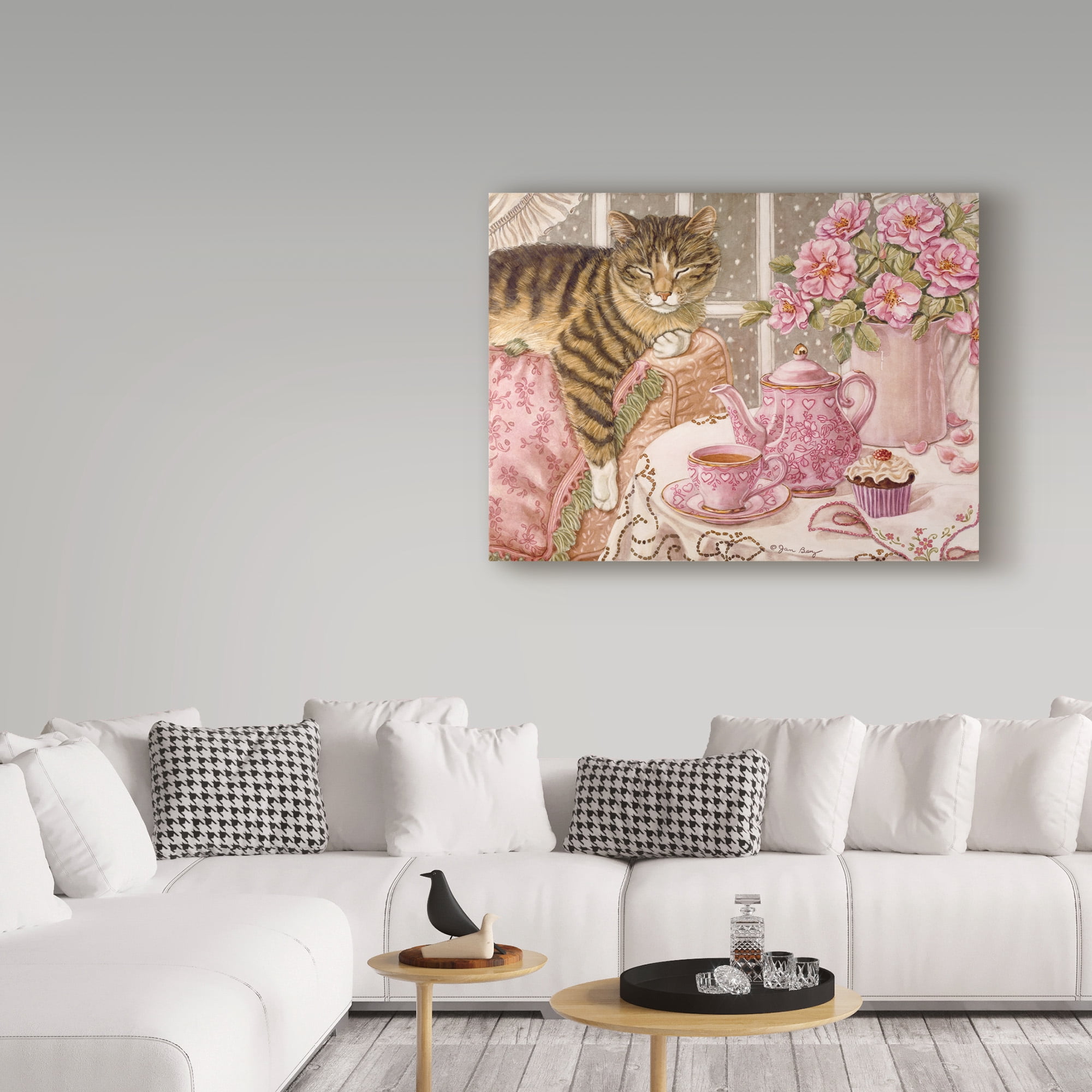 Trademark Fine Art 'February Pleasures' Canvas Art by Jan Benz