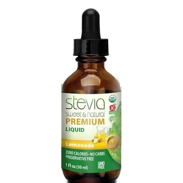 Stevia International Stevia Sweet & Natural Lemonade 1 oz Liquid