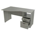 thumbnail image 5 of Inval Curved Top Desk, Smoke Oak, 5 of 5