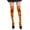 Orange-26, variant on Body Stockings For Women Sexy,Halloween Over - Knee Socks with Bat and Haunted House Patterns, Ideal for Festive Outfits & Spooky Cos Staple