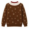 thumbnail image 7 of Kcolen Mens Funny Hairy Chest Christmas Sweater,Fall Winter Loose Fit Novelty Pullover Sweatshirt for Outdoor Christmas Holiday Party Casual Wear, 7 of 7
