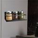 thumbnail image 5 of Organizador de Condimentos de Acero para Pared de Refrigerador | Especiero Magnético Compacto con 3 Orificios para Vasos, Botellas de Agua | Almacenamiento de Cocina Que Ahorra Espacio para Horno, Re, 5 of 5