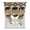 Beige, variant on Brown Boho Tie Up Curtains for Window, Thermal Insulated Balloon Shade Adjustable Rod Pocket Curtains Valance Panels for Kitchen Bathroom Cafe 42 x 45 Farmhouse Cabin Ethnic Deer Bear Geometric