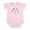 Petal Pink, variant on CafePress - Rubyosaurus Infant Bodysuit - Baby Light Bodysuit, Size Newborn - 24 Months