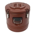 thumbnail image 5 of ToppiJoy Insulated Soup Container, Commercial Food Warmer for Hot Cold Food, Restaurant (Brown), 5 of 17