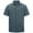 SHADOW_AA377, variant on HAPPY BAY Men's Beach Summer Button Down Short Sleeve Untucked Casual Shirt With Pocket Solid Oxford Shirts for Men S Snow_AA229