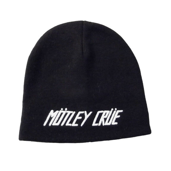 Motley Crue Black Beanie Rock Band Hat