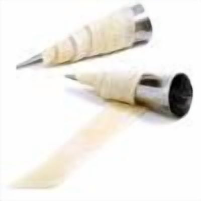 PEONAVET Croissant Pastry Mold Cream Horn Model Stainless Steel Roll Flared Danish Croissant Model