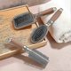 thumbnail image 5 of Hair Brush Set with Detangling Nylon Pins Massage Brush (Gold), 5 of 5