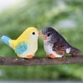 thumbnail image 4 of 8Pcs Artificial Feather Birds Cartoon Small Ornament Fake Simulation Miniature Animal Figurines Wedding Birthday, 4 of 8