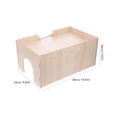 thumbnail image 2 of COOPHYA small house Small Villa Beige Solid Wood 1 Set, 2 of 8