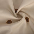 thumbnail image 3 of AherBiu Robe d'Été pour Femmes à Pois, Boutonnée, Manches 1/2, Décontractée, Ample, à Volants, Longue, 3 of 5