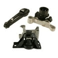 thumbnail image 2 of Engine Motor & Tans Mount Set 3PCS 2007-2011 for Nissan Sentra 2.0L for Auto CVT, 2 of 5