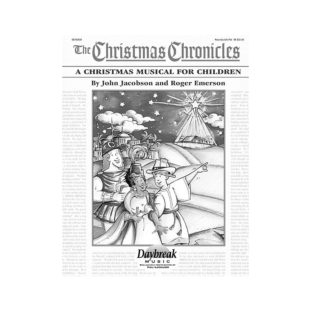 Daybreak Music The Christmas Chronicles REPRO PAK composed by Roger Emerson
