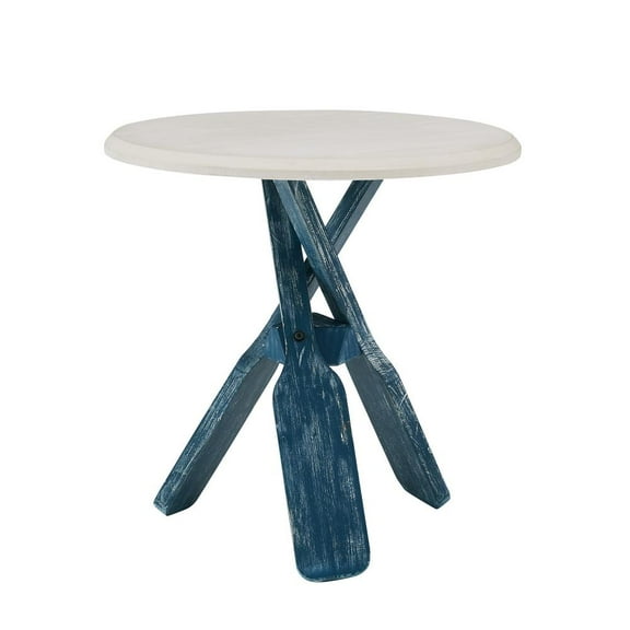 Powell Omar Side Table Blue
