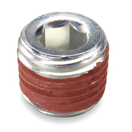 Condor Plug - CONDOR USA, INC PP25 Pipe Plug, 1/4 In NPT, MDR11 and MDR3, PK10