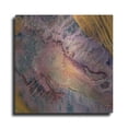 thumbnail image 1 of Luxe Metal Art 'Earth as Art: Expressions in the Desert,' Metal Wall Art, 24"x24", 1 of 7