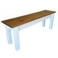thumbnail image 3 of EARLY AMERICAN FARMHOUSE BENCH-54, 3 of 4