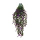 thumbnail image 2 of Cesta colgante de pared con rosas artificiales de imitación | Varilla resistente de 75 cm | Enredaderas envueltas en plástico | Decoración para techo de sala de estar o patio | Fácil de instalar en, 2 of 5