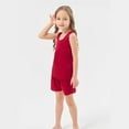 thumbnail image 5 of Elegant Girls Sleepwear And Robe Set For Summer Kids 5-14 Satin Feel Tank Top Shorts Outfit Cozy Home Loungewear Idea, 5 of 5