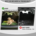 thumbnail image 5 of KUIFORTI Green Frog Universal Car Trunk Mat Washable Car Cargo Liner Easy to Clean Vehicle Interior Accessories Suitable for Most Car Models Trunk Protective Mat, 5 of 7