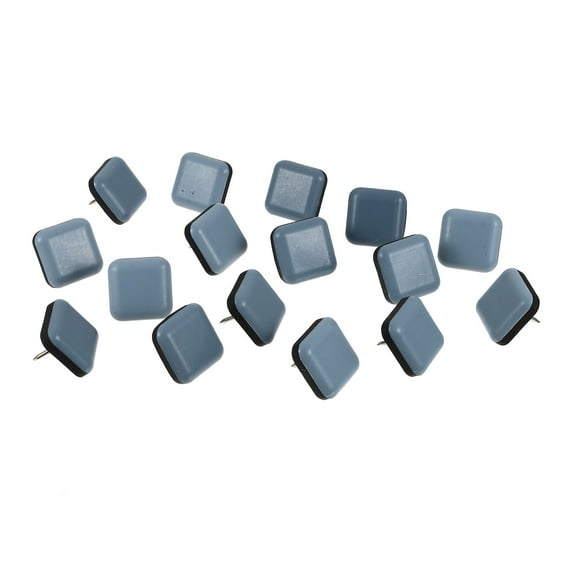 CTIRCHIU 16Pcs Grey Chair Leg Floor Protectors Furniture Sliders for Hardwood Tile Carpet Floors with Noise Reduction