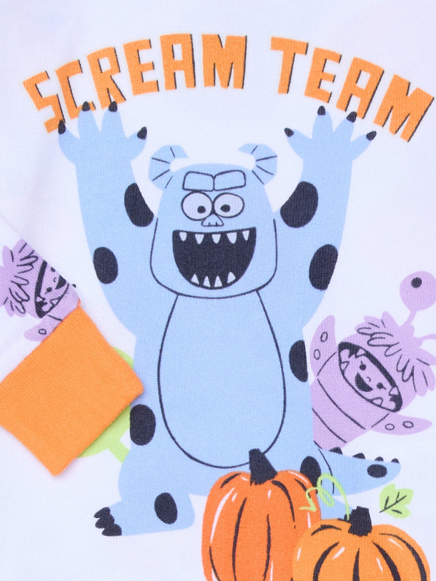 Character Toddler Halloween Glow in the Dark Pajama Set, 2-Piece, Sizes 12M-5T