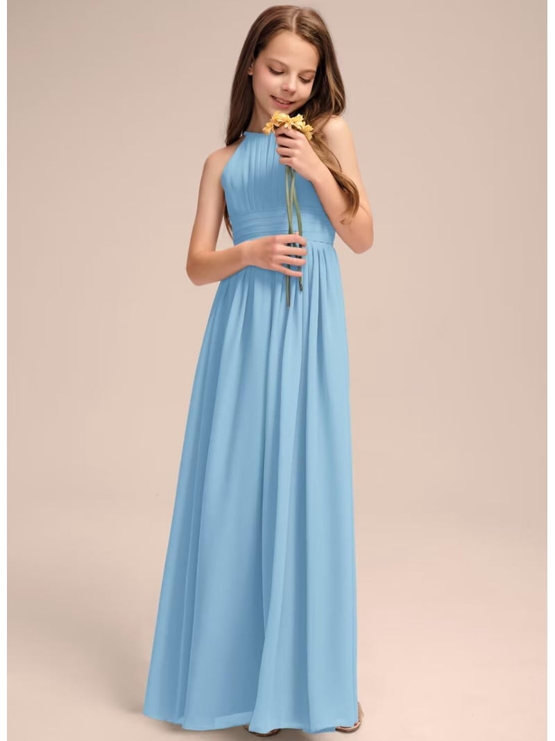 childs bridesmaid dresses Sequin Bow Design Kids Girls Bridesmaid Princess Party Dress – Children's  Territory a Unit of VIC&SI LLC main image 1