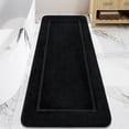 thumbnail image 1 of Alfombra de baño LOCHAS, larga, 60 x 150 cm, antideslizante, negra, 1 of 7