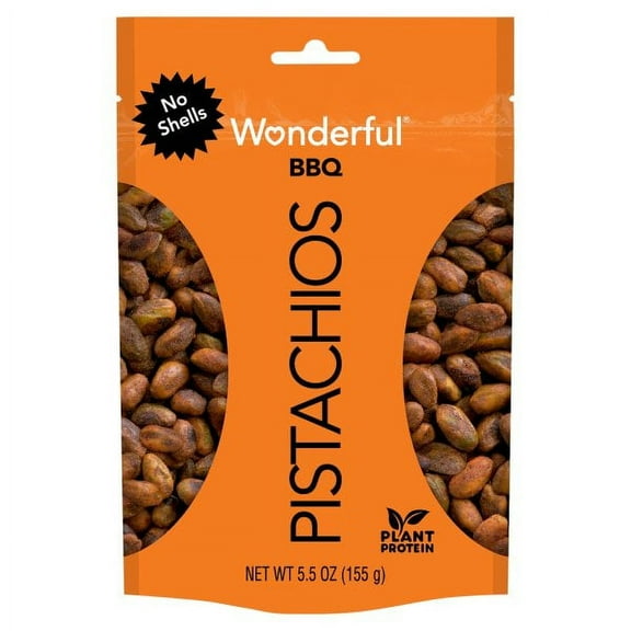 Wonderful BBQ No Shells Pistachios, 5.5 oz